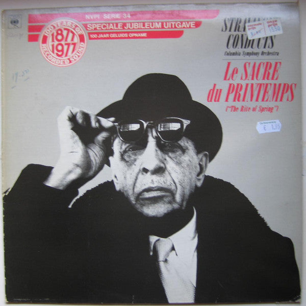 Igor Stravinsky Conducts Columbia Symphony Orchestra : Le Sacre Du Printemps ("The Rite Of Spring") (LP, RE)