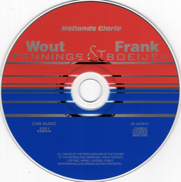 Frank Boeijen & Wout Pennings : Frank Boeijen & Wout Pennings (CD, Album, RE)