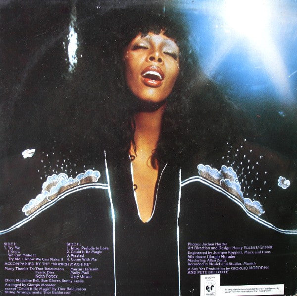 Donna Summer : A Love Trilogy (LP, Album, P/Mixed)