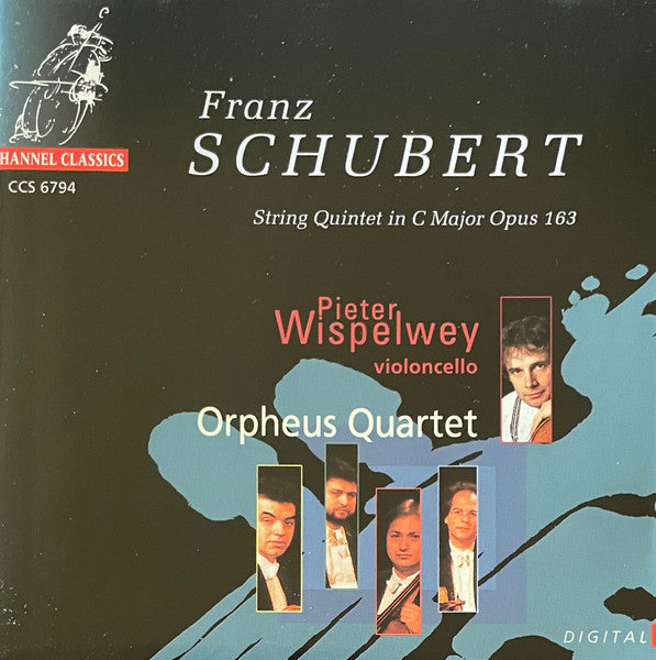 Franz Schubert - Pieter Wispelwey, Orpheus Quartet* : String Quintet In C Major Opus 163 (CD, Album)