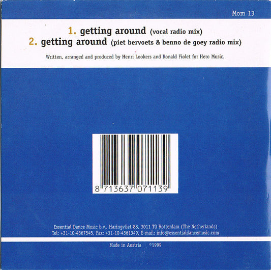 Neon (3) : Getting Around (CD, Maxi)