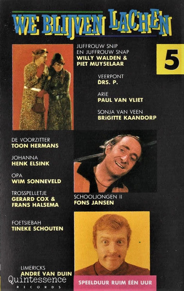 Various : We Blijven Lachen 5 (Cass, Comp)