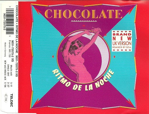 Chocolate : Ritmo De La Noche (Brand New UK Version) (CD, Maxi)