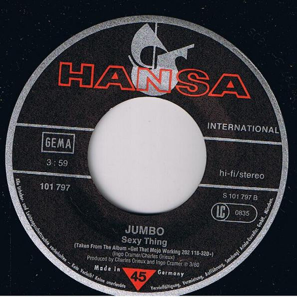 Jumbo (5) : Take It Light (Get That Mojo Working Day And Night) / Sexy Thing (7", Single)