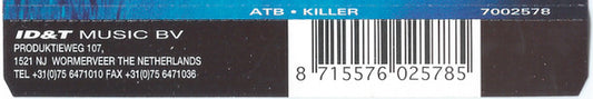 ATB : Killer (CD, Maxi)