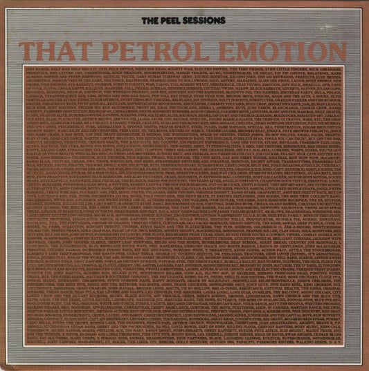 That Petrol Emotion : The Peel Sessions (12", Ltd)