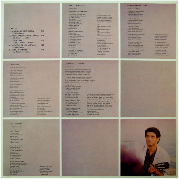 Carlos Cano : Quédate Con La Copla (LP, Album)