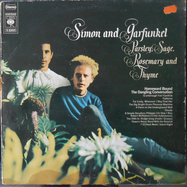 Simon & Garfunkel : Parsley, Sage, Rosemary And Thyme (LP, Album, RE)