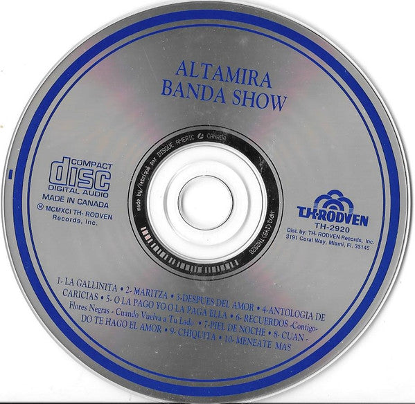 Altamira Banda Show : Altamira Banda Show (CD, Album)