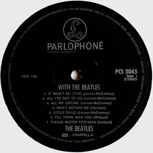 The Beatles : With The Beatles (LP, Album, Fli)