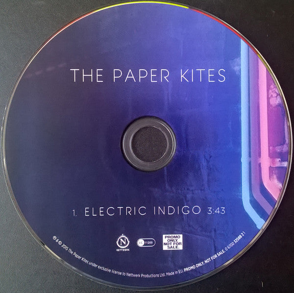 The Paper Kites : Electric Indigo (CD, Single, Promo)