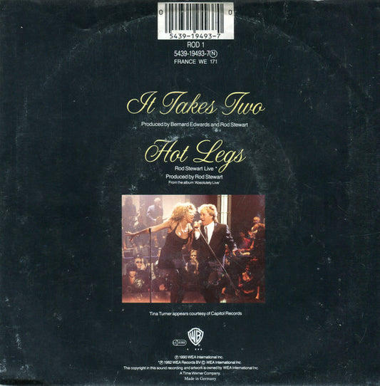 Rod Stewart & Tina Turner : It Takes Two (7", Single, Sma)