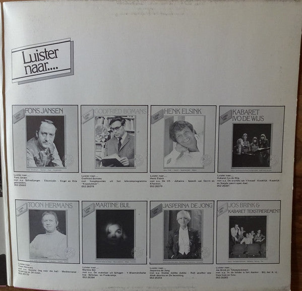 Various : Beroemde Conferences Van..... (2xLP, Comp, Gat)