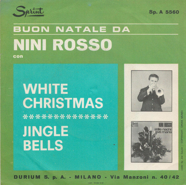 Nini Rosso : White Christmas / Jingle Bells (7")