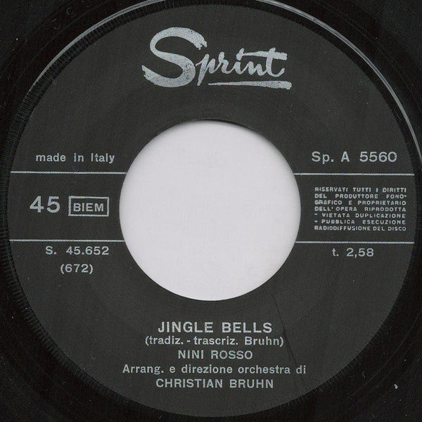 Nini Rosso : White Christmas / Jingle Bells (7")