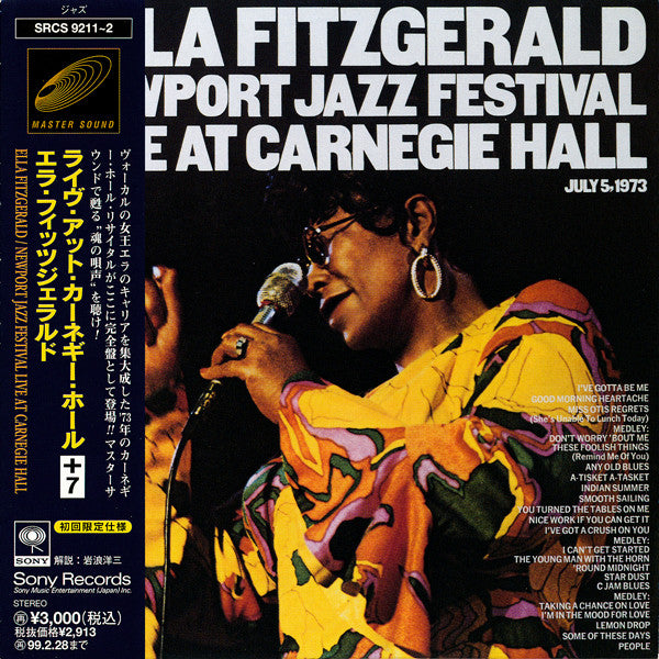 Ella Fitzgerald : Newport Jazz Festival Live At Carnegie Hall (2xCD, Album, Ltd, RE, RM, Pap)