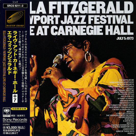Ella Fitzgerald : Newport Jazz Festival Live At Carnegie Hall (2xCD, Album, Ltd, RE, RM, Pap)