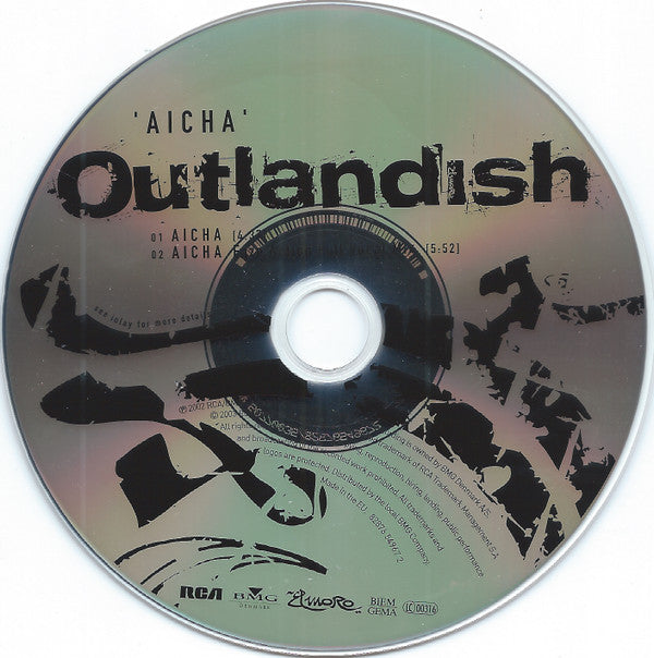 Outlandish : Aicha (CD, Single)