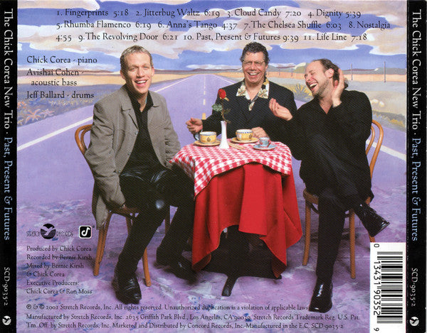 The Chick Corea New Trio : Past, Present & Futures (CD, Album, O-C)