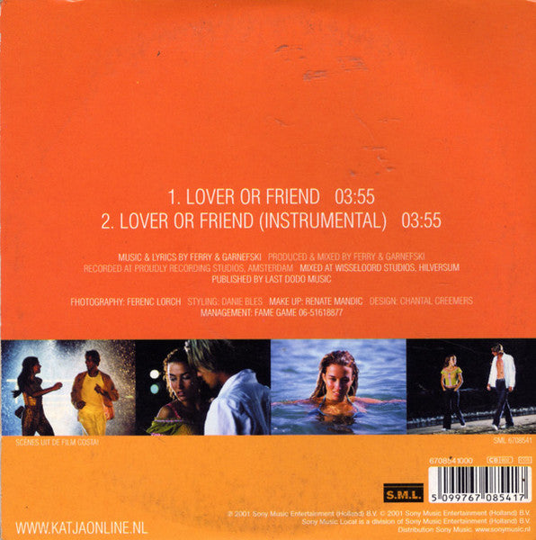 Katja Schuurman : Lover Or Friend (Titelsong Van De Film Costa!) (CD, Single)