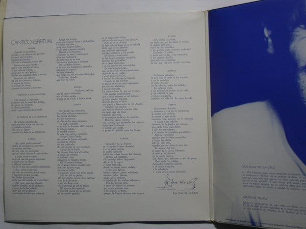 Amancio Prada : Cántico Espiritual (LP, Album, RE, Gat)