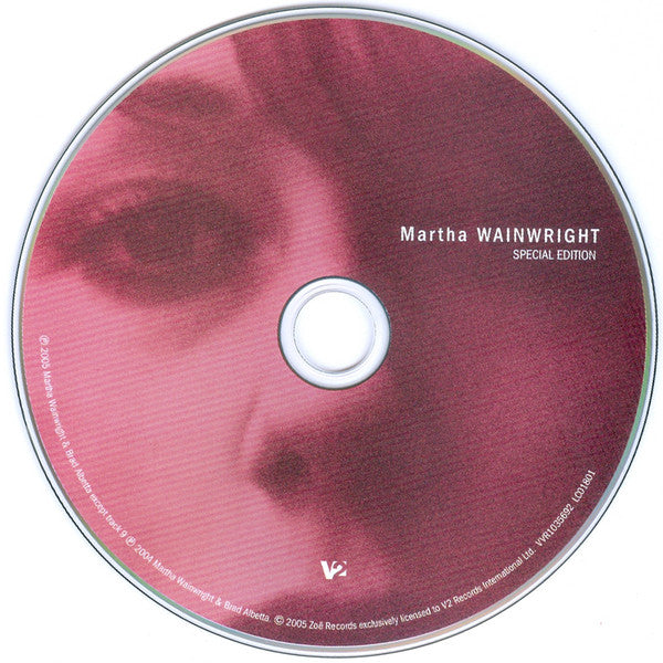 Martha Wainwright : Martha Wainwright  (CD, Album, S/Edition)