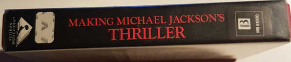 Michael Jackson : Making Michael Jackson's Thriller (Beta, PAL, Bet)