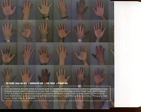Lil' Louis & The Party : Clap Your Hands (CD, Single)
