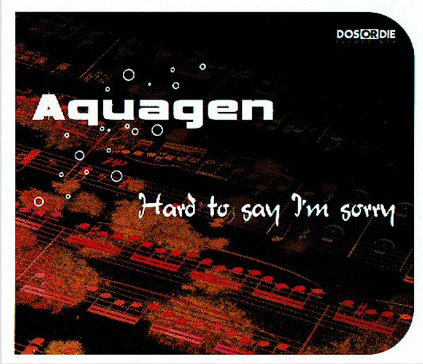 Aquagen : Hard To Say I'm Sorry (CD, Maxi, Copy Prot.)