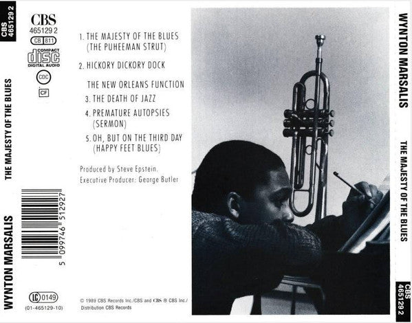 Wynton Marsalis : The Majesty Of The Blues (CD, Album)