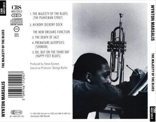Wynton Marsalis : The Majesty Of The Blues (CD, Album)