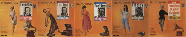 Duke Ellington And His Orchestra : Ellingtonia - Vol. 5 “New Recordings Of Great Standards” (7", EP, Mono)