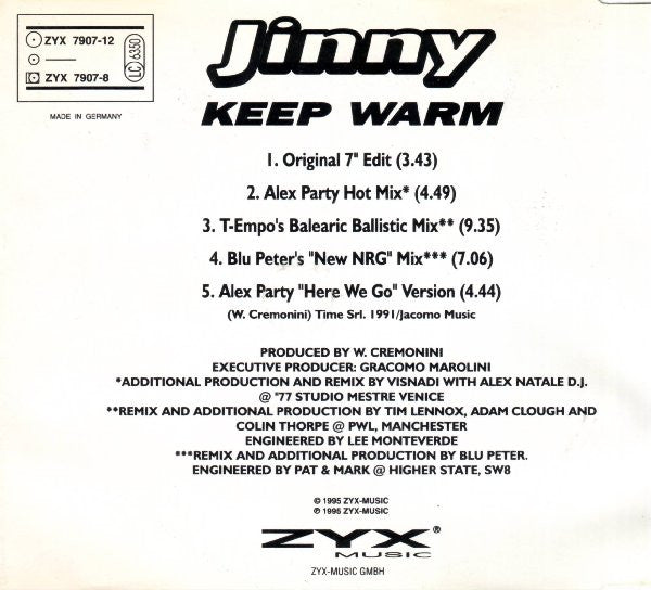 Jinny : Keep Warm (CD, Maxi)