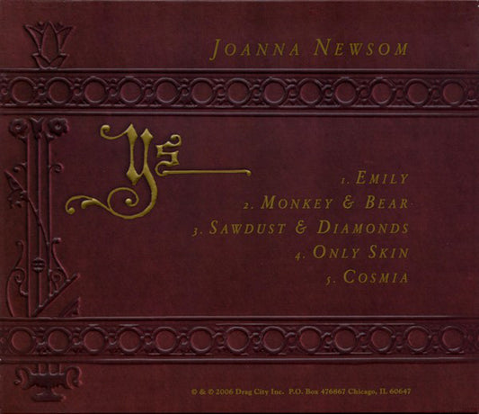 Joanna Newsom : Ys (CD, Album)