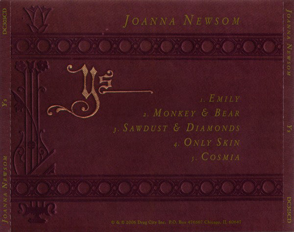 Joanna Newsom : Ys (CD, Album)
