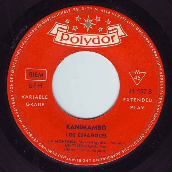 Los Españoles : Kanimambo (7", EP)