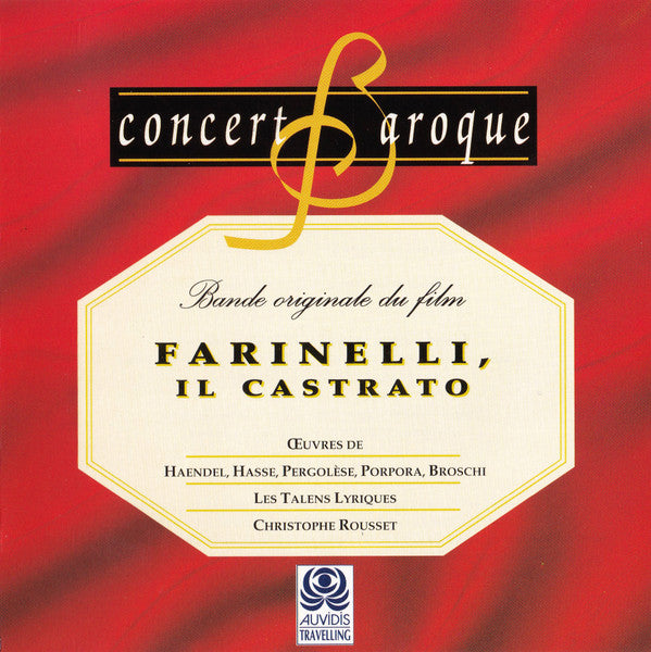 Christophe Rousset : Farinelli, Il Castrato - Bande Originale Du Film (CD, Album)