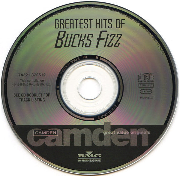 Bucks Fizz : Greatest Hits Of (CD, Comp)