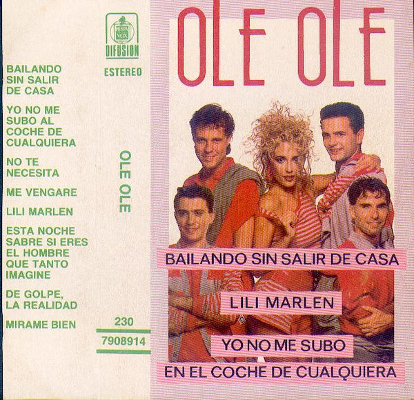 Ole Ole :  Bailando Sin Salir De Casa, Lili Marlen, Yo No Me Subo Al Coche De Cualquiera (Cass, Album)