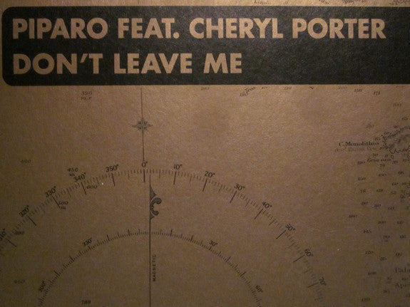 Riccardo Piparo Feat. Cheryl Porter : Don't Leave Me (12")