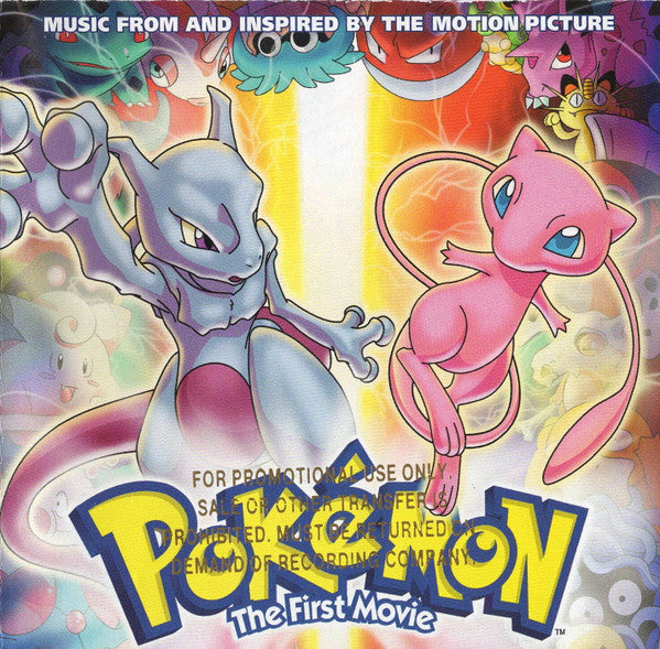 Various : Pokémon The First Movie (Music From And Inspired By The Motion Picture) (CD, Comp, Enh, Promo)
