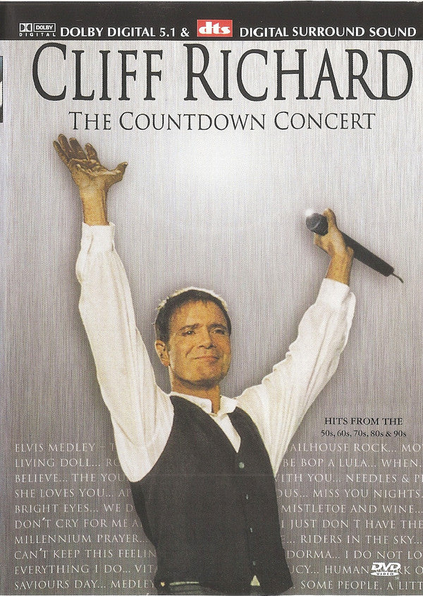 Cliff Richard : The Countdown Concert (DVD, PAL)