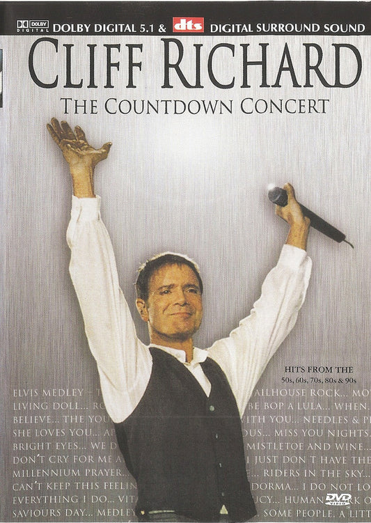 Cliff Richard : The Countdown Concert (DVD, PAL)