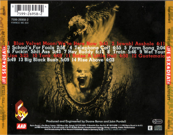 Life Sex & Death : The Silent Majority (CD, Album)