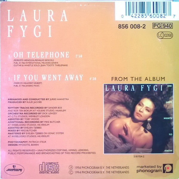Laura Fygi : Oh Telephone (CD, Single)