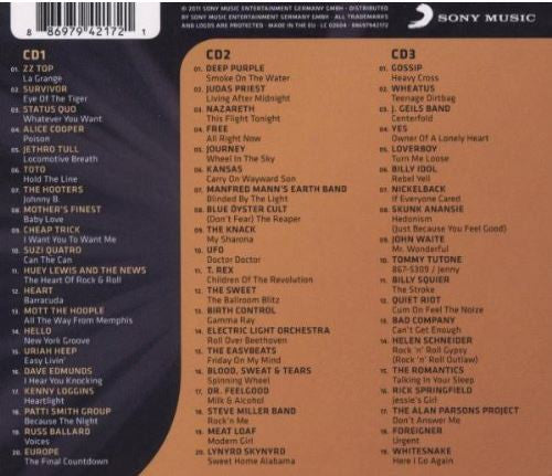 Various : Die Hit-Giganten - Best Of Rock (3xCD, Comp)
