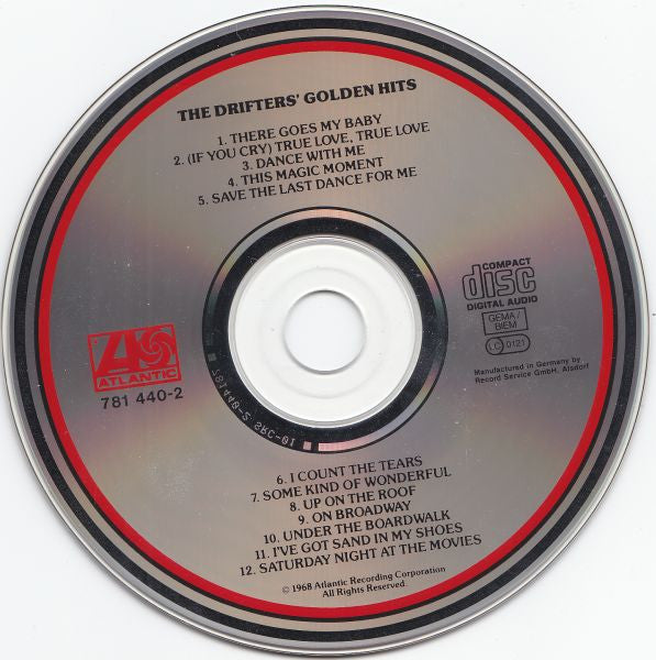 The Drifters : The Drifters' Golden Hits (CD, Comp, RE)