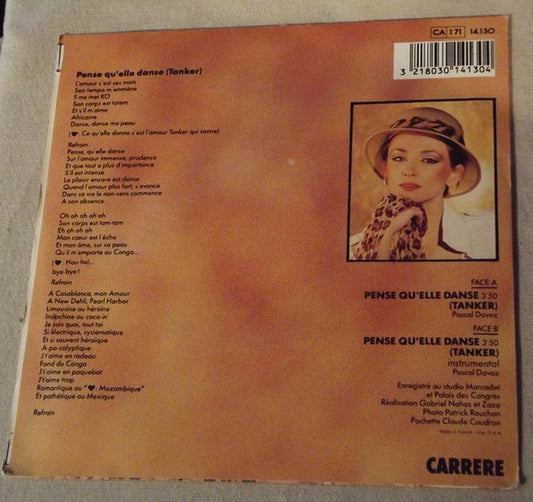 Queen Zaza : Pense Qu'Elle Danse (Tanker)(New Mix) (7")