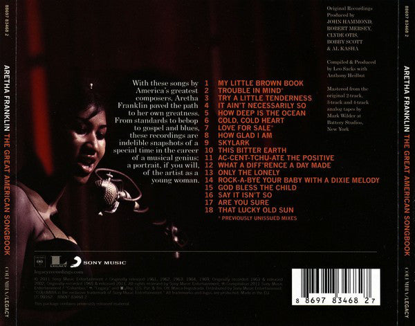 Aretha Franklin : The Great American Songbook (CD, Comp)