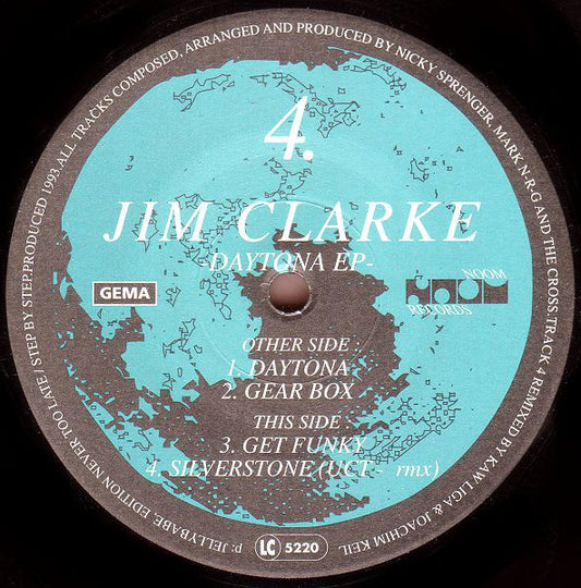 Jim Clarke : Daytona EP (12", EP)
